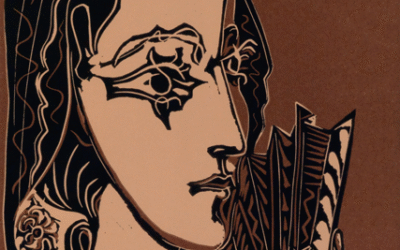 Portrait de Jacqueline en Carmen