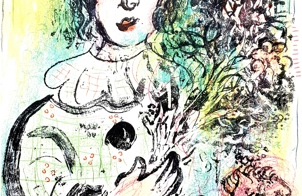 Le Clown fleuri (The Clown with flowers)