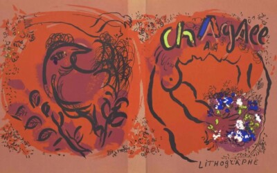 The Lithographs of Chagall, Cover