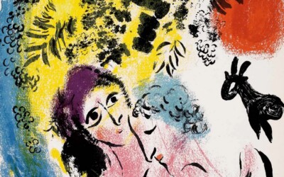 The Lithographs of Chagall, volume I, frontipiece – self-portrait